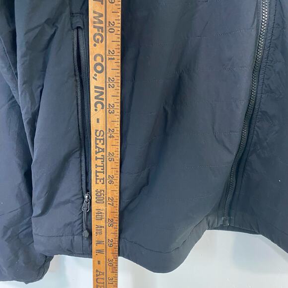 Eddie Bauer First Ascent Men's Jacket Coat Puffer Light Insulation Black 2XL - Picture 7 of 8